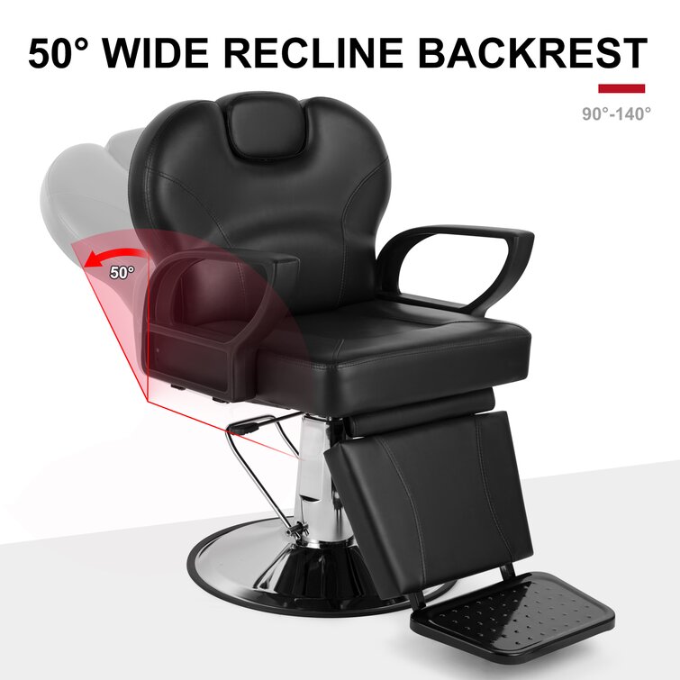 Reclinable discount salon chair